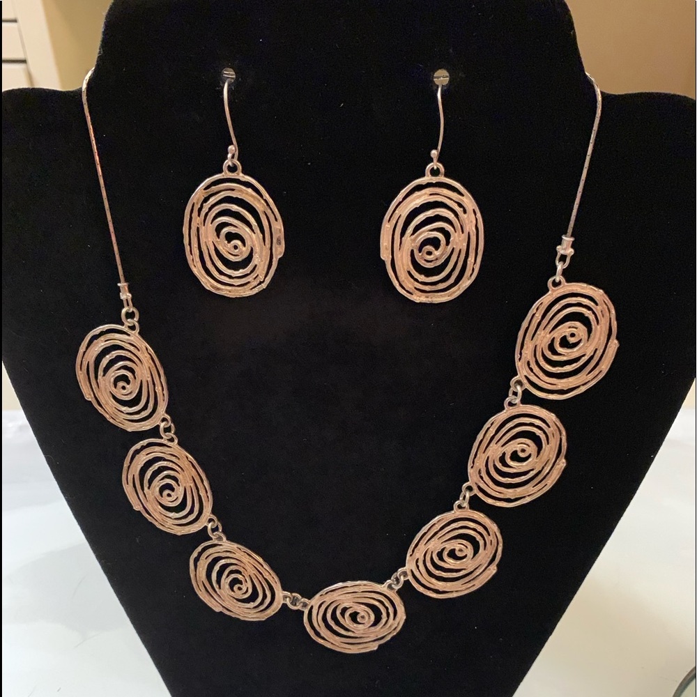 Silver Jewelry Set